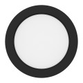 Plafon Evora Czarny Round 6W 3CCT ML1789 Milagro