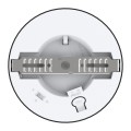 Plafon Evora Czarny Round 6W 3CCT ML1789 Milagro