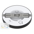 Plafon Evora Czarny Round 6W 3CCT ML1789 Milagro