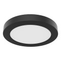 Plafon Evora Czarny Round 6W 3CCT ML1789 Milagro