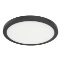 Plafon Evora Czarny Round 18W 3CCT ML1790 Milagro