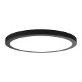 Plafon Evora Czarny Round 24W 3CCT ML1791 Milagro