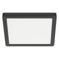Plafon Evora Czarny Square 18W 3CCT ML1796 Milagro