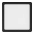Plafon Evora Czarny Square 18W 3CCT ML1796 Milagro