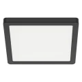 Plafon Evora Czarny Square 24W 3CCT ML1797 Milagro