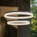 Lampa wisząca GALA SILVER 54W LED ML2243 Milagro
