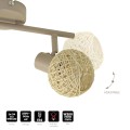 Lampa sufitowa DEX 2xE14 ML2118 Milagro