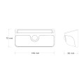 Lampa Solarna Link 5W 500lm 4000K EKO2359 Eko-Light
