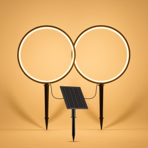 Lampa Solarna Rings 2x1,5W 2x25lm 3000K EKO2360 Eko-Light