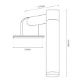Kinkiet łazienkowy APA MINI chrome 4W LED ML2248 Milagro