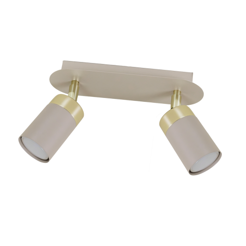 Lampa sufitowa JOKER CASHMERE/GOLD 2xGU10 MLP2329 Milagro
