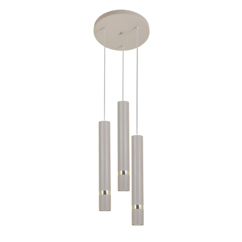Lampa wisząca JOKER CASHMERE/GOLD 3xGU10 (koło) MLP2333 Milagro