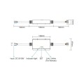 MI-LIGHT Kontroler 5w1 RGB/CCT 12-36VDC 20A IP67 PS-LS2-WP Eko-Light
