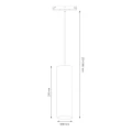 Magnetic track pendant 10mm 7W 3000-6000K ML2179 Milagro