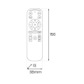 Pilot do magnetic track 10mm, 2,4G bluetooth ML2192 Milagro