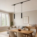 Slim Magnetic Track Czarny Pendant 6W LED Tuya CCT ML2207 Milagro