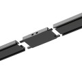 Slim Magnetic Track Czarny Łącznik Szyn Prosty ML2215 Milagro