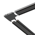 Slim Magnetic Track Czarny Łącznik Szyn L ML2217 Milagro