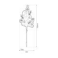 Choinka mini zielona 1W LED ML2407 Milagro