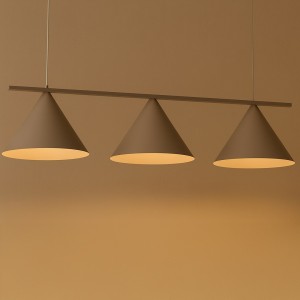Lampa wisząca CAPITAL TAUPE 3xGX53 MLP2473 Milagro