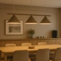 Lampa wisząca CAPITAL TAUPE 3xGX53 MLP2473 Milagro