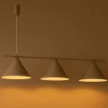 Lampa wisząca CAPITAL TAUPE 3xGX53 MLP2473 Milagro