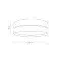 CALMA LAMPA SUFITOWA 600 11599 TK Lighting