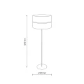 CALMA LAMPA PODŁOGOWA 1XE27 16181 TK Lighting