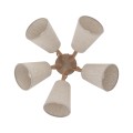 VAIO SABIA LAMPA SUFITOWA 5XE27 11606 TK Lighting