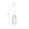 SPHERA S BLACK LAMPA WISZĄCA 1XGX53 11307 TK Lighting