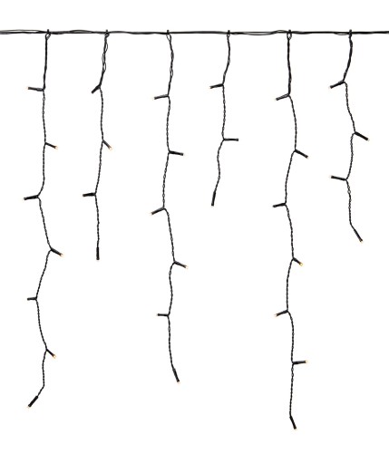 Lampki GARDEN 24 ICICLE 160L BLACK 108179 Markslojd
