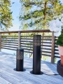 Lampa ogrodowa GARDEN 24 POLE 68CM BLACK Markslojd