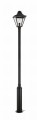 Lampa ogrodowa latarnia GARDEN 24 POSTLAMP 1L BLACK H 225CM Markslojd