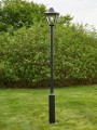 Lampa ogrodowa latarnia GARDEN 24 POSTLAMP 1L BLACK H 225CM Markslojd
