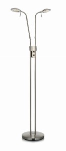 Lampa podłogowa HUDSON  2L Stal Markslojd