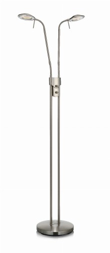 Lampa podłogowa HUDSON  2L Stal Markslojd