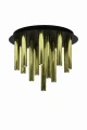 Lampa sufitowa GOCCE Ceiling 13L Raw Brass/Black Markslojd