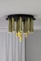 Lampa sufitowa GOCCE Ceiling 13L Raw Brass/Black Markslojd