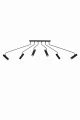 Lampa sufitowa RAMUS Ceiling 6L Black Markslojd