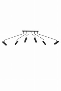 Lampa sufitowa RAMUS Ceiling 6L Black Markslojd