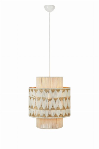 Lampa wisząca ANO Beżowy, Brązowy 1xE27 108824 Markslojd