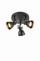 Lampa sufitowa MION Czarny 3xGU10 108847 Markslojd