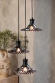 Lampa wisząca NOVIA Czarny, Dymny 3xE27 108853 Markslojd