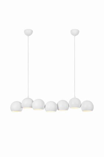 Lampa wisząca CUPOLO Biały 7xE14 108859 Markslojd