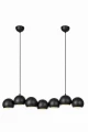 Lampa wisząca CUPOLO Czarny 7xE14 108860 Markslojd