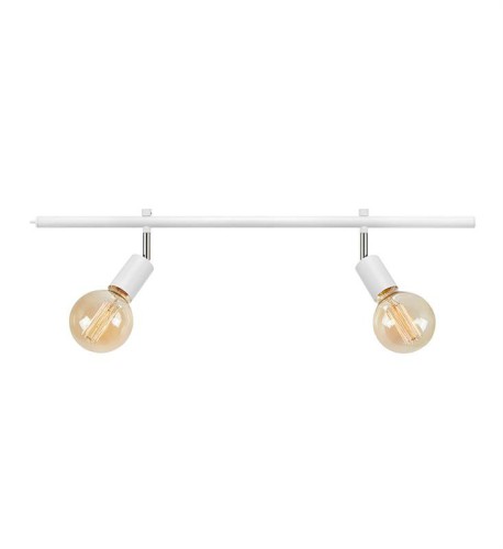 Lampa sufitowa z reflektorkami EXPAND Spot 2L 70cm E27 Cylinder White 107526 Markslojd