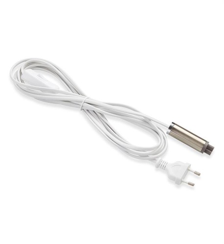 Kabel startowy EXPAND 3,5m Wallplug+Switch Steel 107522 Markslojd