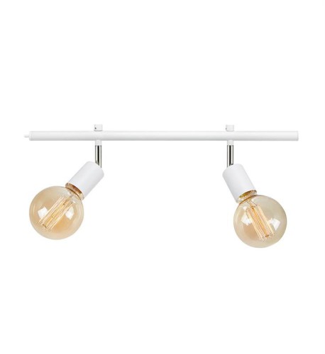 Lampa sufitowa z reflektorkami EXPAND Spot 2L 50cm E27 Cylinder White 107513 Markslojd