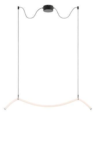 Lampa wisząca MELT White, Black LED 3000K 1260Lm 108873 Markslojd