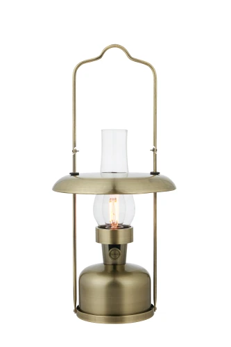 Lampa stołowa FANOS Antique Brass LED 1800K  108894 Markslojd